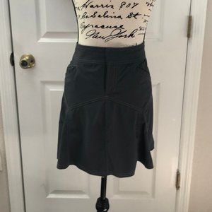 Athleta grey sporty hiking skirt